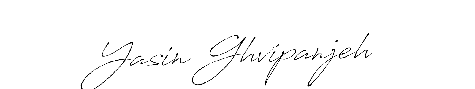 Create a beautiful signature design for name Yasin Ghvipanjeh. With this signature (Antro_Vectra) fonts, you can make a handwritten signature for free. Yasin Ghvipanjeh signature style 6 images and pictures png