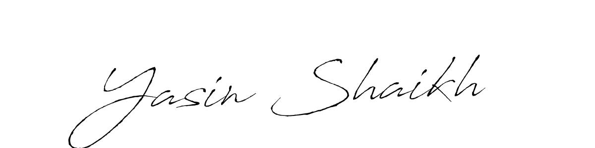 Make a beautiful signature design for name Yasin Shaikh. Use this online signature maker to create a handwritten signature for free. Yasin Shaikh signature style 6 images and pictures png