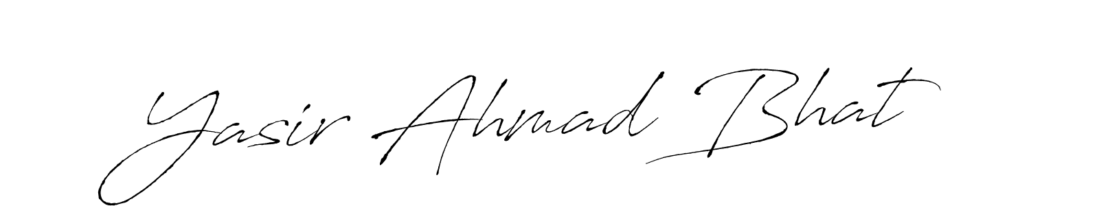 Make a beautiful signature design for name Yasir Ahmad Bhat. Use this online signature maker to create a handwritten signature for free. Yasir Ahmad Bhat signature style 6 images and pictures png