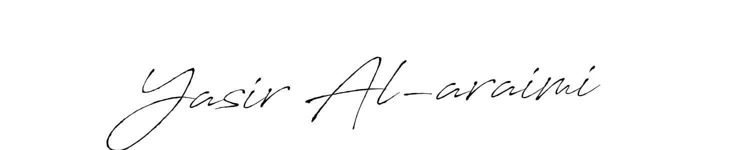 Use a signature maker to create a handwritten signature online. With this signature software, you can design (Antro_Vectra) your own signature for name Yasir Al-araimi. Yasir Al-araimi signature style 6 images and pictures png