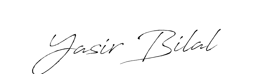 Use a signature maker to create a handwritten signature online. With this signature software, you can design (Antro_Vectra) your own signature for name Yasir Bilal. Yasir Bilal signature style 6 images and pictures png
