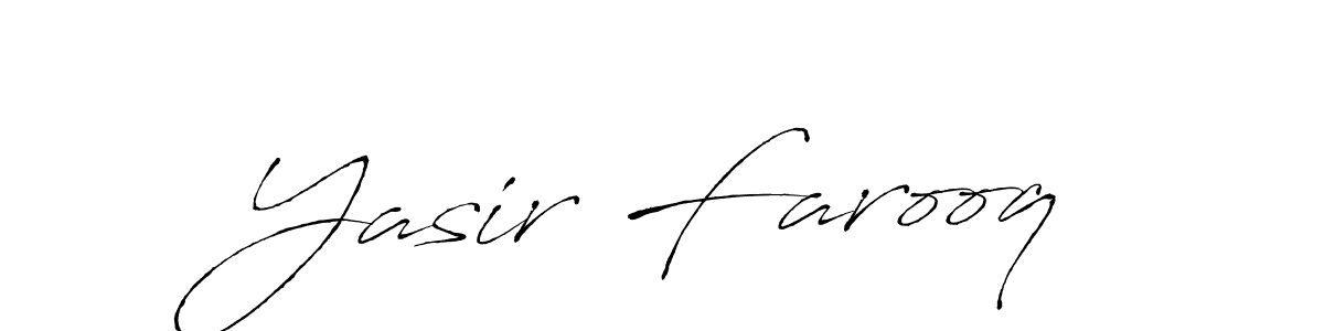 How to make Yasir Farooq signature? Antro_Vectra is a professional autograph style. Create handwritten signature for Yasir Farooq name. Yasir Farooq signature style 6 images and pictures png