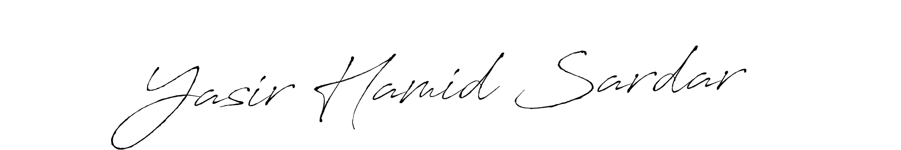 It looks lik you need a new signature style for name Yasir Hamid Sardar. Design unique handwritten (Antro_Vectra) signature with our free signature maker in just a few clicks. Yasir Hamid Sardar signature style 6 images and pictures png