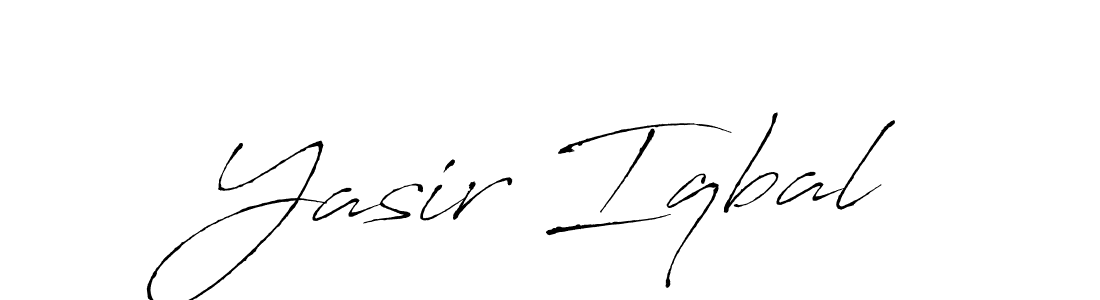 Similarly Antro_Vectra is the best handwritten signature design. Signature creator online .You can use it as an online autograph creator for name Yasir Iqbal. Yasir Iqbal signature style 6 images and pictures png