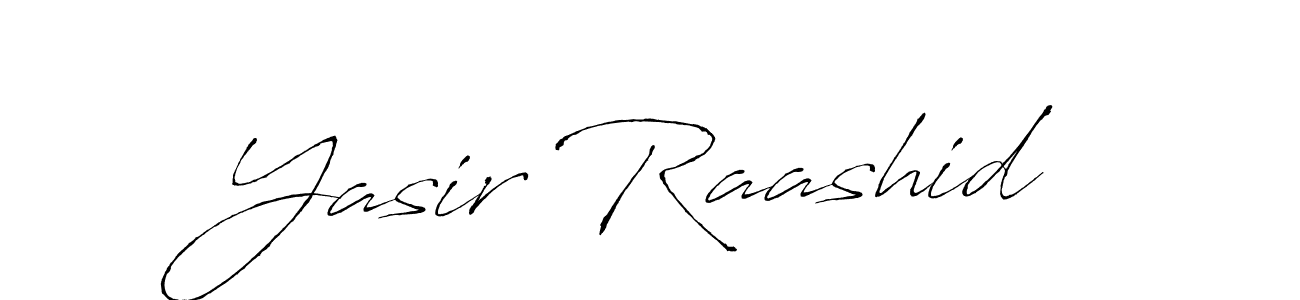 Also we have Yasir Raashid name is the best signature style. Create professional handwritten signature collection using Antro_Vectra autograph style. Yasir Raashid signature style 6 images and pictures png