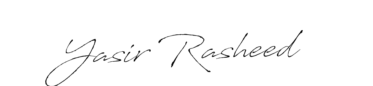 if you are searching for the best signature style for your name Yasir Rasheed. so please give up your signature search. here we have designed multiple signature styles  using Antro_Vectra. Yasir Rasheed signature style 6 images and pictures png