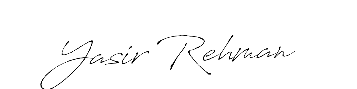 How to make Yasir Rehman signature? Antro_Vectra is a professional autograph style. Create handwritten signature for Yasir Rehman name. Yasir Rehman signature style 6 images and pictures png