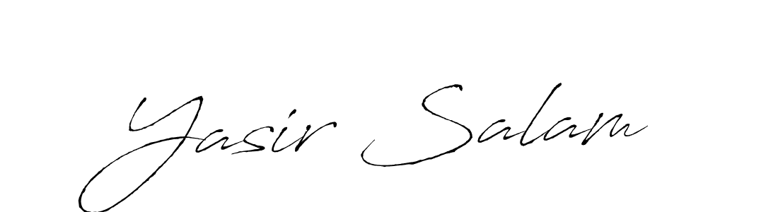 Make a beautiful signature design for name Yasir Salam. Use this online signature maker to create a handwritten signature for free. Yasir Salam signature style 6 images and pictures png