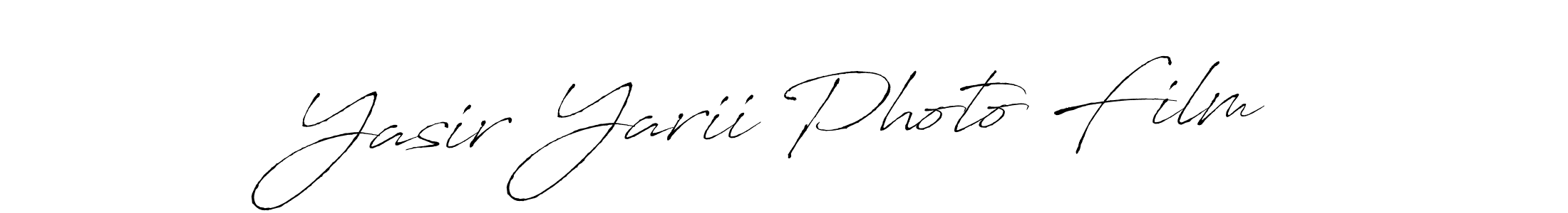 Make a beautiful signature design for name Yasir Yarii Photo Film. Use this online signature maker to create a handwritten signature for free. Yasir Yarii Photo Film signature style 6 images and pictures png