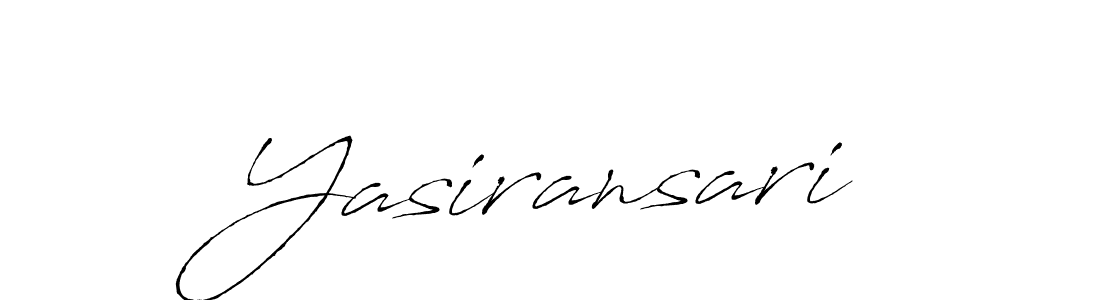 Also You can easily find your signature by using the search form. We will create Yasiransari name handwritten signature images for you free of cost using Antro_Vectra sign style. Yasiransari signature style 6 images and pictures png