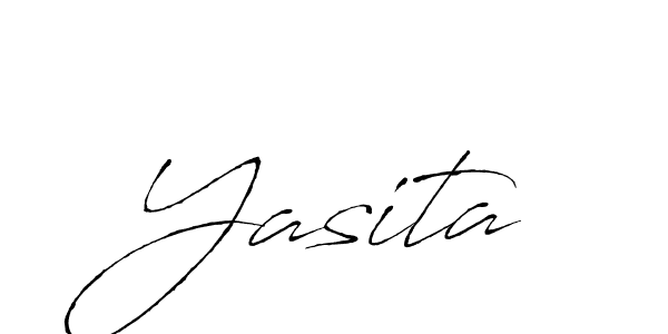 Create a beautiful signature design for name Yasita. With this signature (Antro_Vectra) fonts, you can make a handwritten signature for free. Yasita signature style 6 images and pictures png