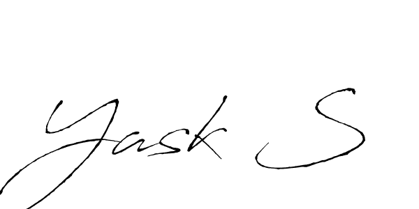 How to Draw Yask S signature style? Antro_Vectra is a latest design signature styles for name Yask S. Yask S signature style 6 images and pictures png
