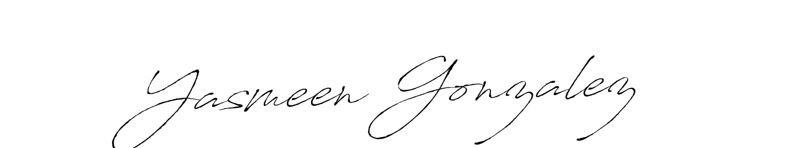 This is the best signature style for the Yasmeen Gonzalez name. Also you like these signature font (Antro_Vectra). Mix name signature. Yasmeen Gonzalez signature style 6 images and pictures png