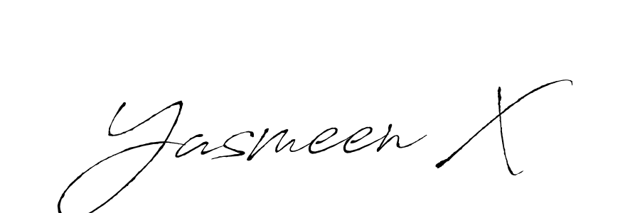 if you are searching for the best signature style for your name Yasmeen X. so please give up your signature search. here we have designed multiple signature styles  using Antro_Vectra. Yasmeen X signature style 6 images and pictures png