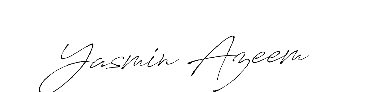 Once you've used our free online signature maker to create your best signature Antro_Vectra style, it's time to enjoy all of the benefits that Yasmin Azeem name signing documents. Yasmin Azeem signature style 6 images and pictures png