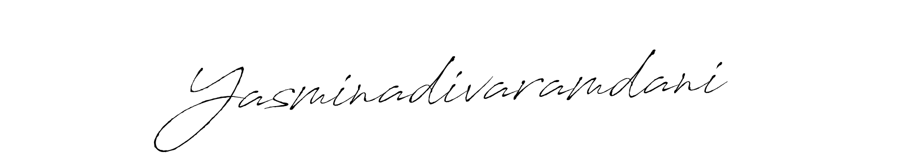 It looks lik you need a new signature style for name Yasminadivaramdani. Design unique handwritten (Antro_Vectra) signature with our free signature maker in just a few clicks. Yasminadivaramdani signature style 6 images and pictures png