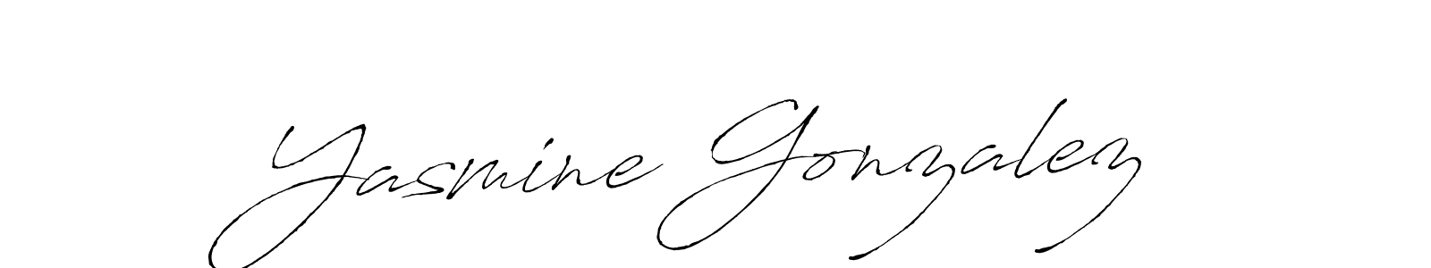 Make a short Yasmine Gonzalez signature style. Manage your documents anywhere anytime using Antro_Vectra. Create and add eSignatures, submit forms, share and send files easily. Yasmine Gonzalez signature style 6 images and pictures png
