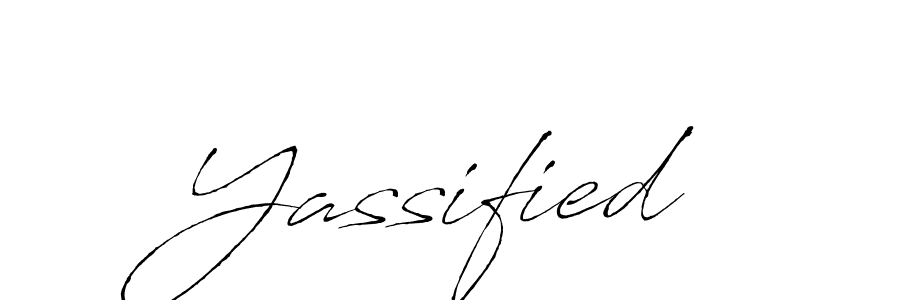 if you are searching for the best signature style for your name Yassified. so please give up your signature search. here we have designed multiple signature styles  using Antro_Vectra. Yassified signature style 6 images and pictures png