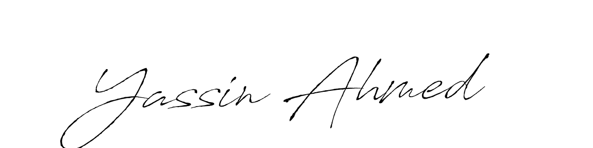 You should practise on your own different ways (Antro_Vectra) to write your name (Yassin Ahmed) in signature. don't let someone else do it for you. Yassin Ahmed signature style 6 images and pictures png