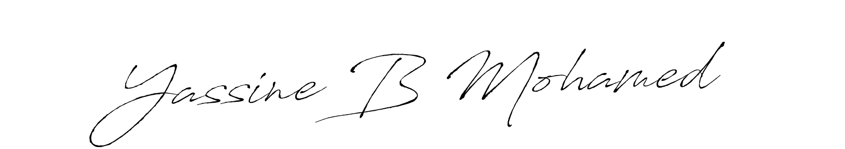 if you are searching for the best signature style for your name Yassine B Mohamed. so please give up your signature search. here we have designed multiple signature styles  using Antro_Vectra. Yassine B Mohamed signature style 6 images and pictures png