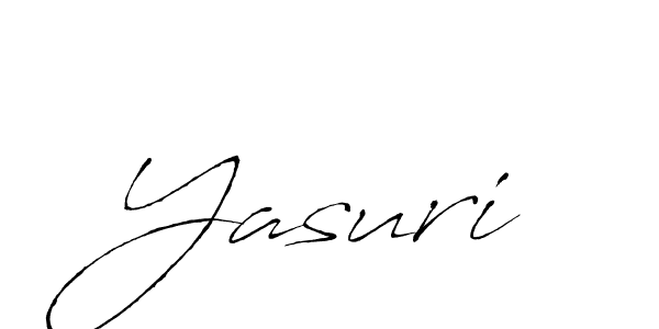 Yasuri stylish signature style. Best Handwritten Sign (Antro_Vectra) for my name. Handwritten Signature Collection Ideas for my name Yasuri. Yasuri signature style 6 images and pictures png