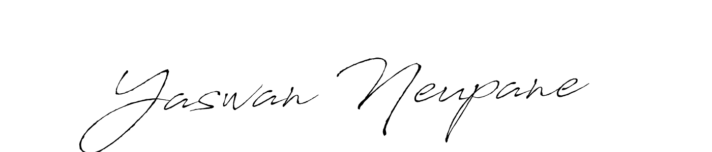 This is the best signature style for the Yaswan Neupane name. Also you like these signature font (Antro_Vectra). Mix name signature. Yaswan Neupane signature style 6 images and pictures png