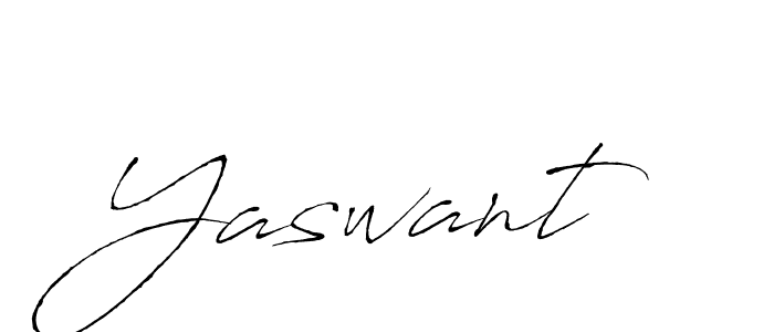 Design your own signature with our free online signature maker. With this signature software, you can create a handwritten (Antro_Vectra) signature for name Yaswant. Yaswant signature style 6 images and pictures png