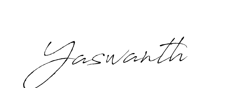 How to make Yaswanth signature? Antro_Vectra is a professional autograph style. Create handwritten signature for Yaswanth name. Yaswanth signature style 6 images and pictures png