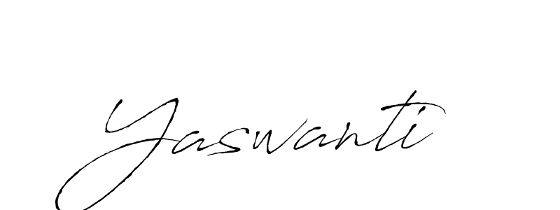 Create a beautiful signature design for name Yaswanti. With this signature (Antro_Vectra) fonts, you can make a handwritten signature for free. Yaswanti signature style 6 images and pictures png