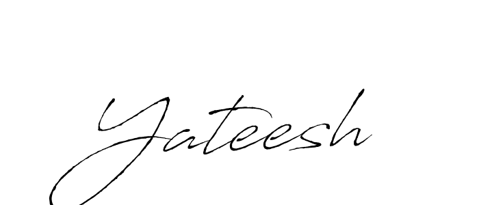 The best way (Antro_Vectra) to make a short signature is to pick only two or three words in your name. The name Yateesh include a total of six letters. For converting this name. Yateesh signature style 6 images and pictures png