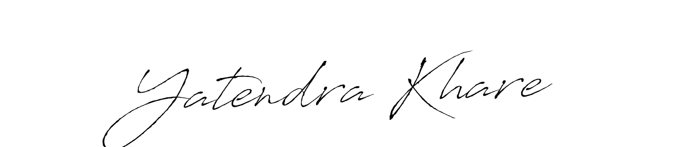 Antro_Vectra is a professional signature style that is perfect for those who want to add a touch of class to their signature. It is also a great choice for those who want to make their signature more unique. Get Yatendra Khare name to fancy signature for free. Yatendra Khare signature style 6 images and pictures png