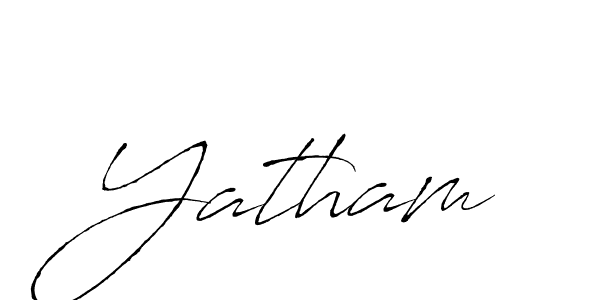 if you are searching for the best signature style for your name Yatham. so please give up your signature search. here we have designed multiple signature styles  using Antro_Vectra. Yatham signature style 6 images and pictures png