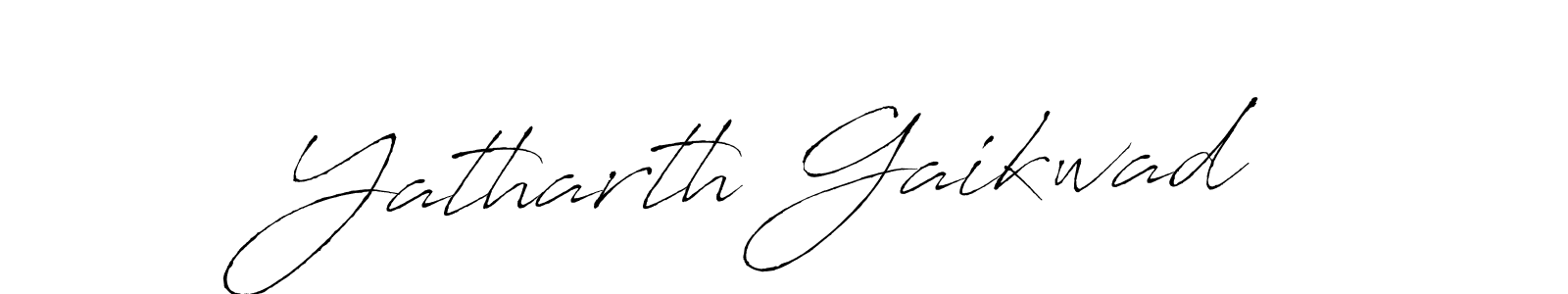 Make a beautiful signature design for name Yatharth Gaikwad. Use this online signature maker to create a handwritten signature for free. Yatharth Gaikwad signature style 6 images and pictures png