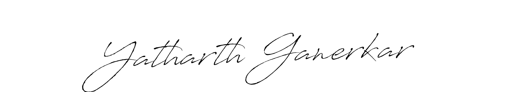 Also You can easily find your signature by using the search form. We will create Yatharth Ganerkar name handwritten signature images for you free of cost using Antro_Vectra sign style. Yatharth Ganerkar signature style 6 images and pictures png