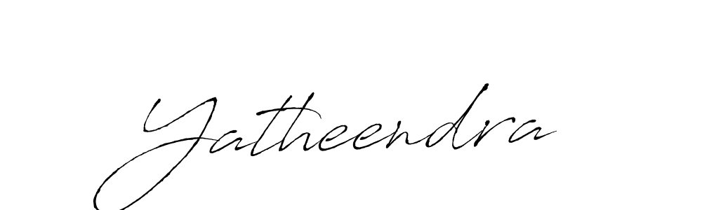 Use a signature maker to create a handwritten signature online. With this signature software, you can design (Antro_Vectra) your own signature for name Yatheendra. Yatheendra signature style 6 images and pictures png