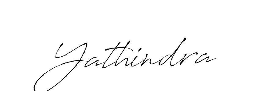 How to make Yathindra signature? Antro_Vectra is a professional autograph style. Create handwritten signature for Yathindra name. Yathindra signature style 6 images and pictures png