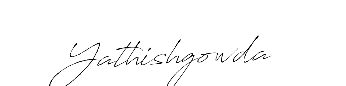 How to make Yathishgowda signature? Antro_Vectra is a professional autograph style. Create handwritten signature for Yathishgowda name. Yathishgowda signature style 6 images and pictures png