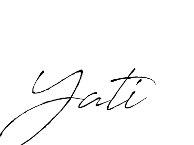 Also You can easily find your signature by using the search form. We will create Yati name handwritten signature images for you free of cost using Antro_Vectra sign style. Yati signature style 6 images and pictures png