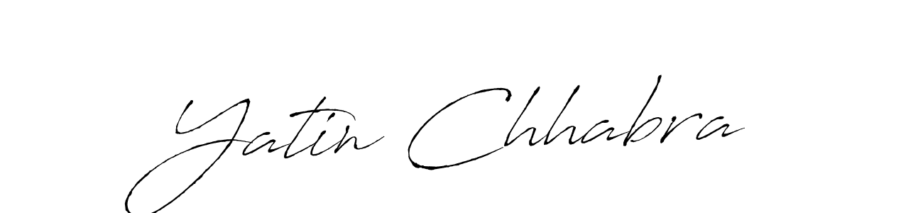Antro_Vectra is a professional signature style that is perfect for those who want to add a touch of class to their signature. It is also a great choice for those who want to make their signature more unique. Get Yatin Chhabra name to fancy signature for free. Yatin Chhabra signature style 6 images and pictures png