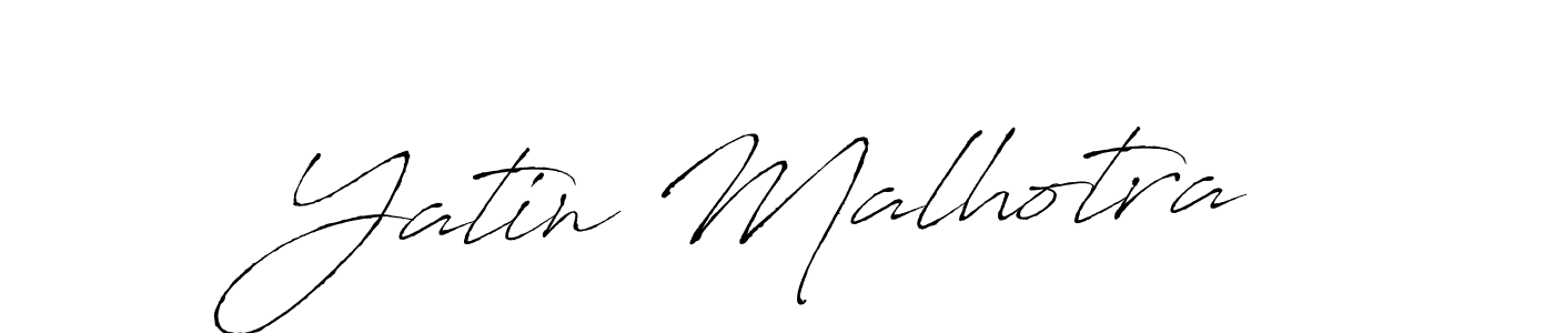 Also we have Yatin Malhotra name is the best signature style. Create professional handwritten signature collection using Antro_Vectra autograph style. Yatin Malhotra signature style 6 images and pictures png