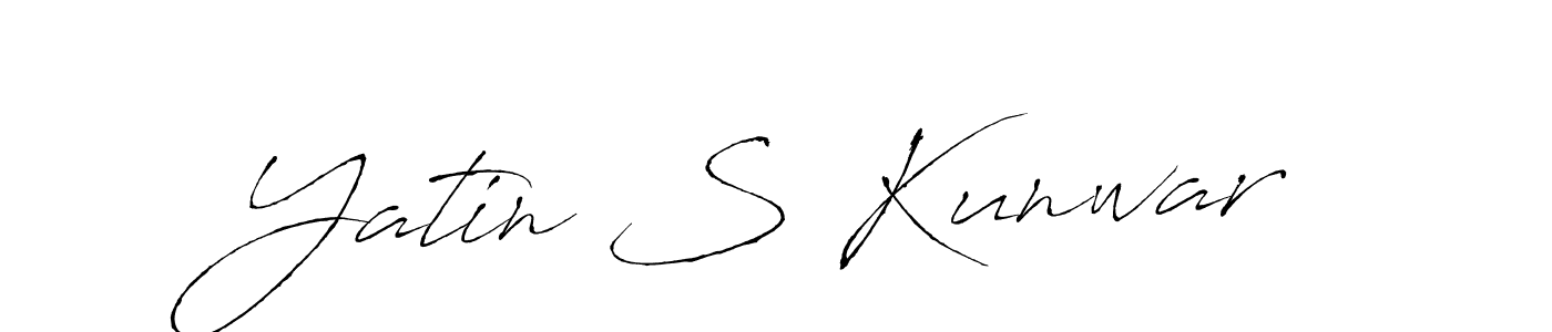 How to Draw Yatin S Kunwar signature style? Antro_Vectra is a latest design signature styles for name Yatin S Kunwar. Yatin S Kunwar signature style 6 images and pictures png