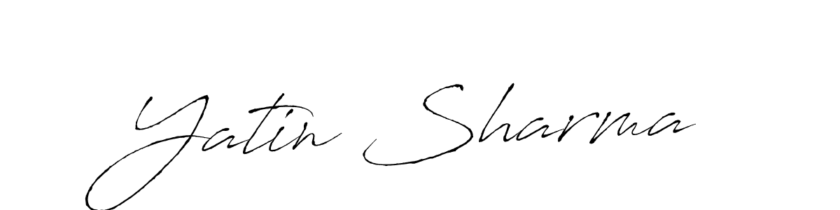 Also we have Yatin Sharma name is the best signature style. Create professional handwritten signature collection using Antro_Vectra autograph style. Yatin Sharma signature style 6 images and pictures png