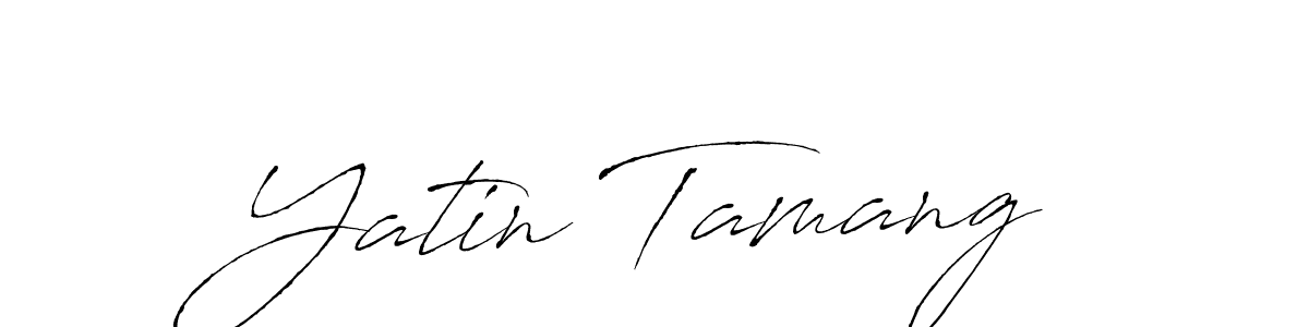 Also You can easily find your signature by using the search form. We will create Yatin Tamang name handwritten signature images for you free of cost using Antro_Vectra sign style. Yatin Tamang signature style 6 images and pictures png