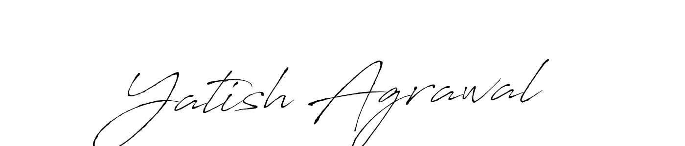 Also You can easily find your signature by using the search form. We will create Yatish Agrawal name handwritten signature images for you free of cost using Antro_Vectra sign style. Yatish Agrawal signature style 6 images and pictures png