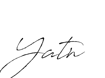 The best way (Antro_Vectra) to make a short signature is to pick only two or three words in your name. The name Yatn include a total of six letters. For converting this name. Yatn signature style 6 images and pictures png