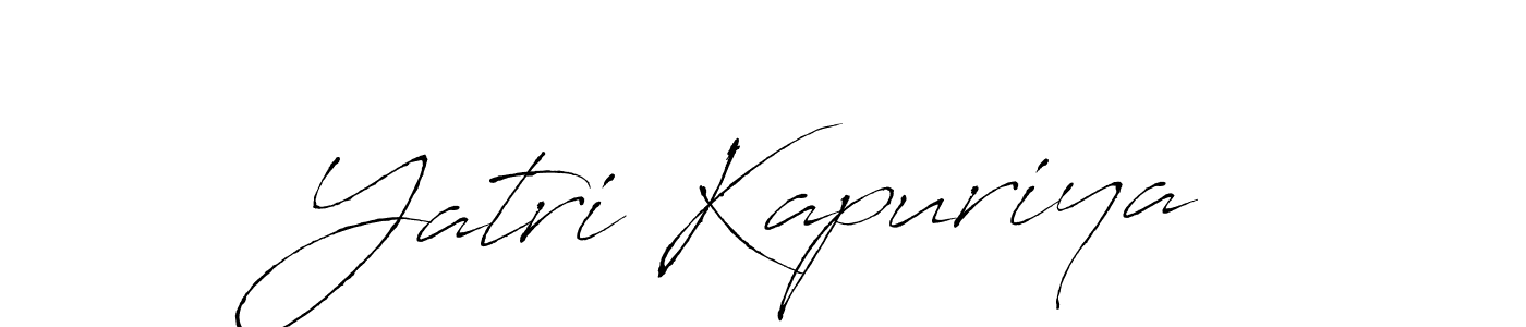 Similarly Antro_Vectra is the best handwritten signature design. Signature creator online .You can use it as an online autograph creator for name Yatri Kapuriya. Yatri Kapuriya signature style 6 images and pictures png