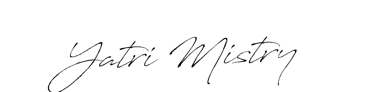 Use a signature maker to create a handwritten signature online. With this signature software, you can design (Antro_Vectra) your own signature for name Yatri Mistry. Yatri Mistry signature style 6 images and pictures png