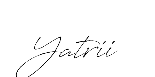 Also we have Yatrii name is the best signature style. Create professional handwritten signature collection using Antro_Vectra autograph style. Yatrii signature style 6 images and pictures png