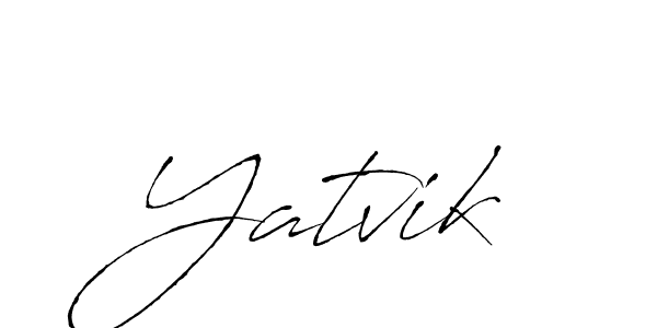 Make a beautiful signature design for name Yatvik. Use this online signature maker to create a handwritten signature for free. Yatvik signature style 6 images and pictures png