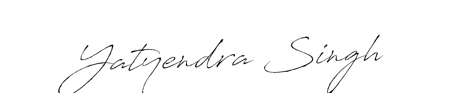 Use a signature maker to create a handwritten signature online. With this signature software, you can design (Antro_Vectra) your own signature for name Yatyendra Singh. Yatyendra Singh signature style 6 images and pictures png